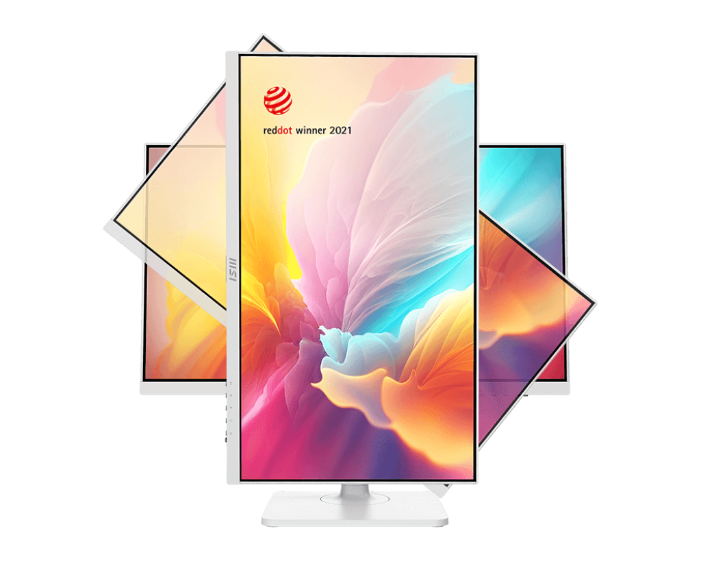 MSI Modern MD2412PW IPS FHD 100Hz monitor, fehér - Image 2